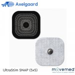 Ηλεκτρόδια - PADS - SNAP TENS/ EMS (5 x 5 cm) - Συμβατά με COMPEX Wireless (4 τεμάχια)